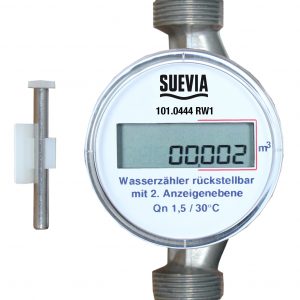 Suevia Resetbare watermeter RW1