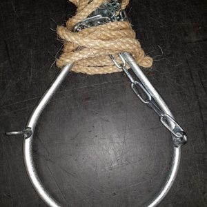 koehalster met touw
