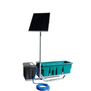 Solar weidedrinkbak 200 ltr bronpomp Slee uitvoering