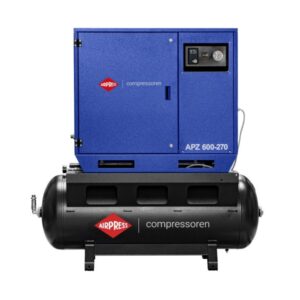 Stille Compressor APZ 600-270 10 bar 5.5 pk 4 kW 650 l min 270 l